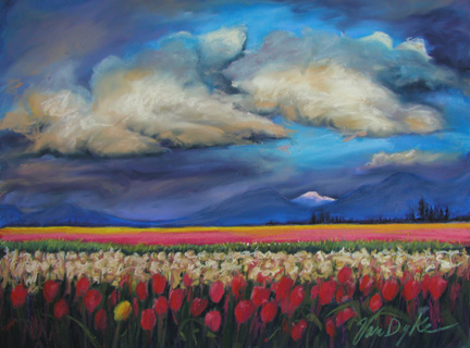 Cloud Tulips